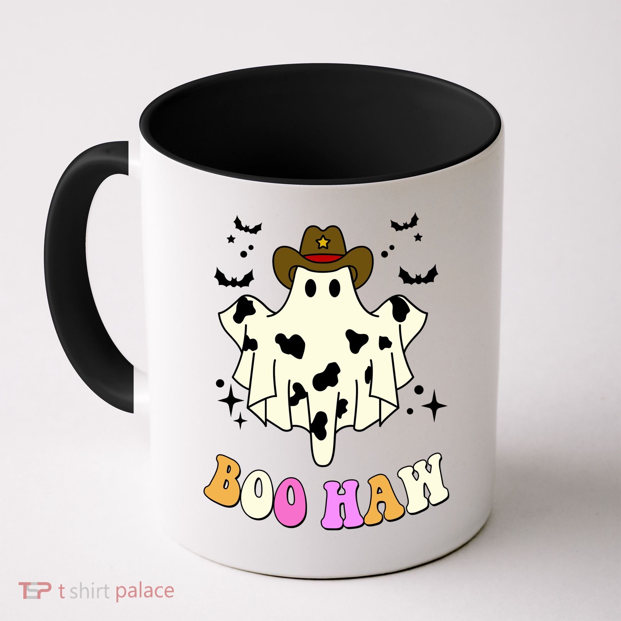 Boo Haw Retro Western Halloween Coffee Mug