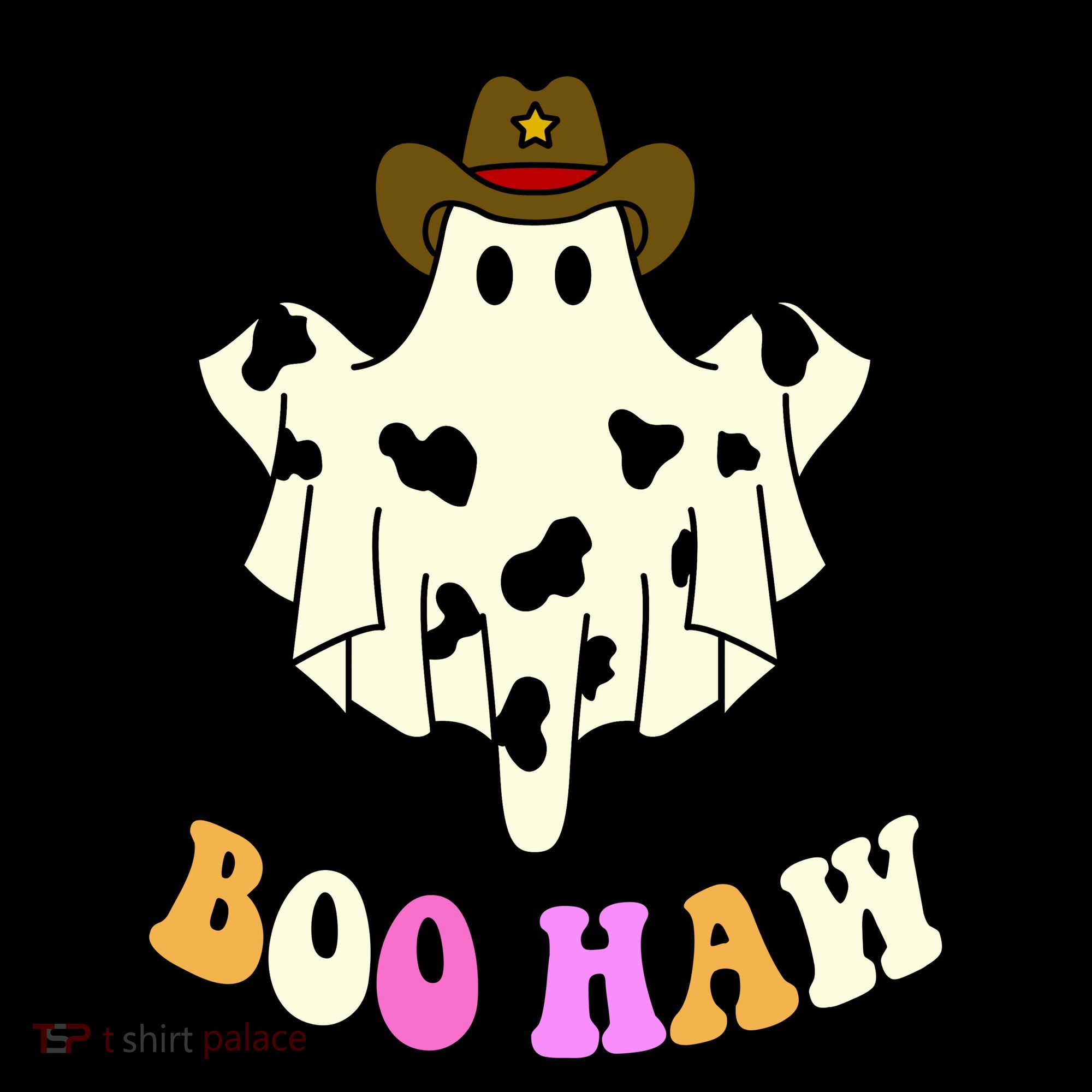 Boo Haw Retro Western Halloween Coffee Mug