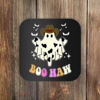Boo Haw Retro Western Halloween Coaster thumb 0