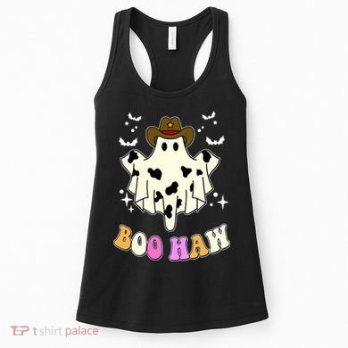 Boo Haw Retro Western Halloween Women's Tank Top