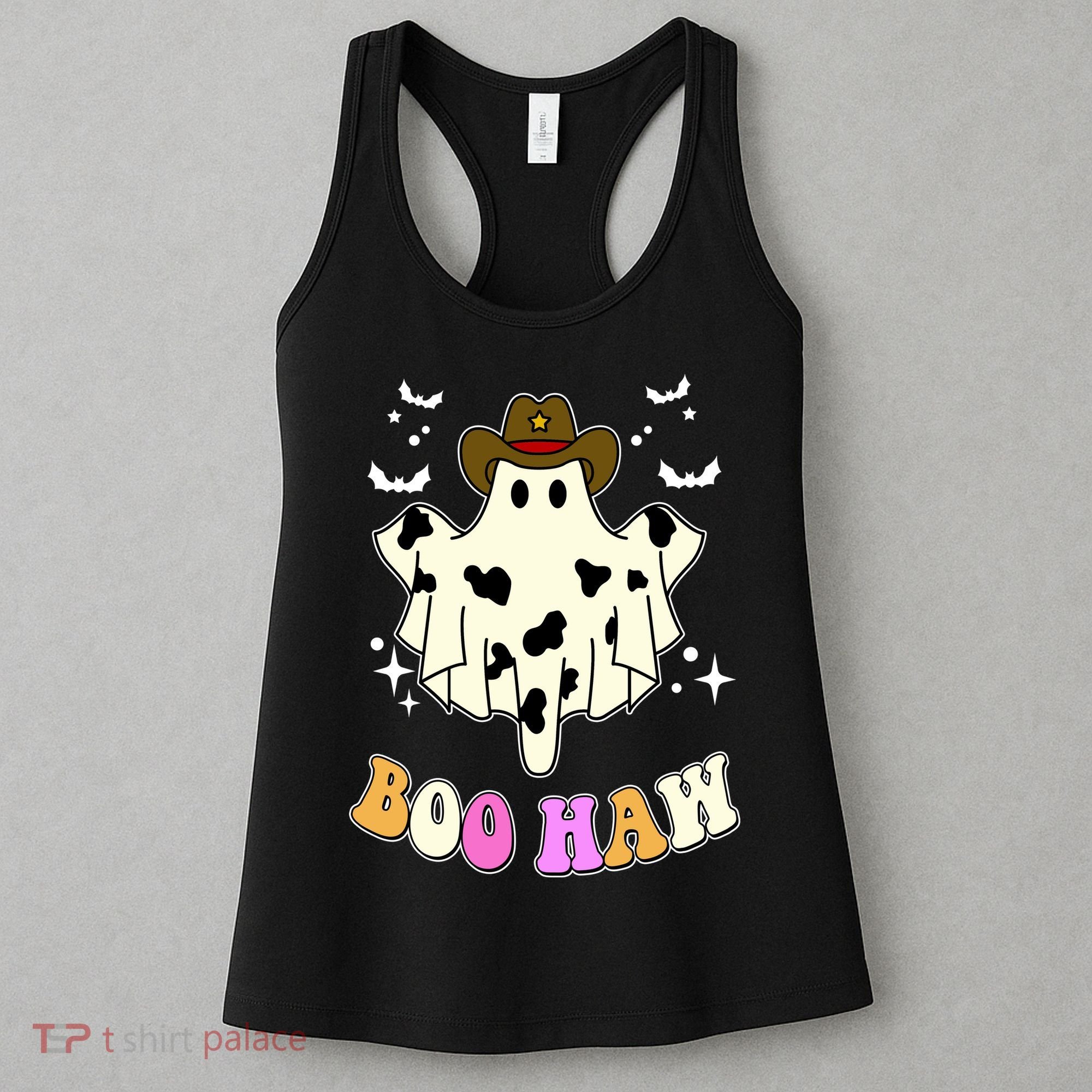 Boo Haw Retro Western Halloween Women's Tank Top