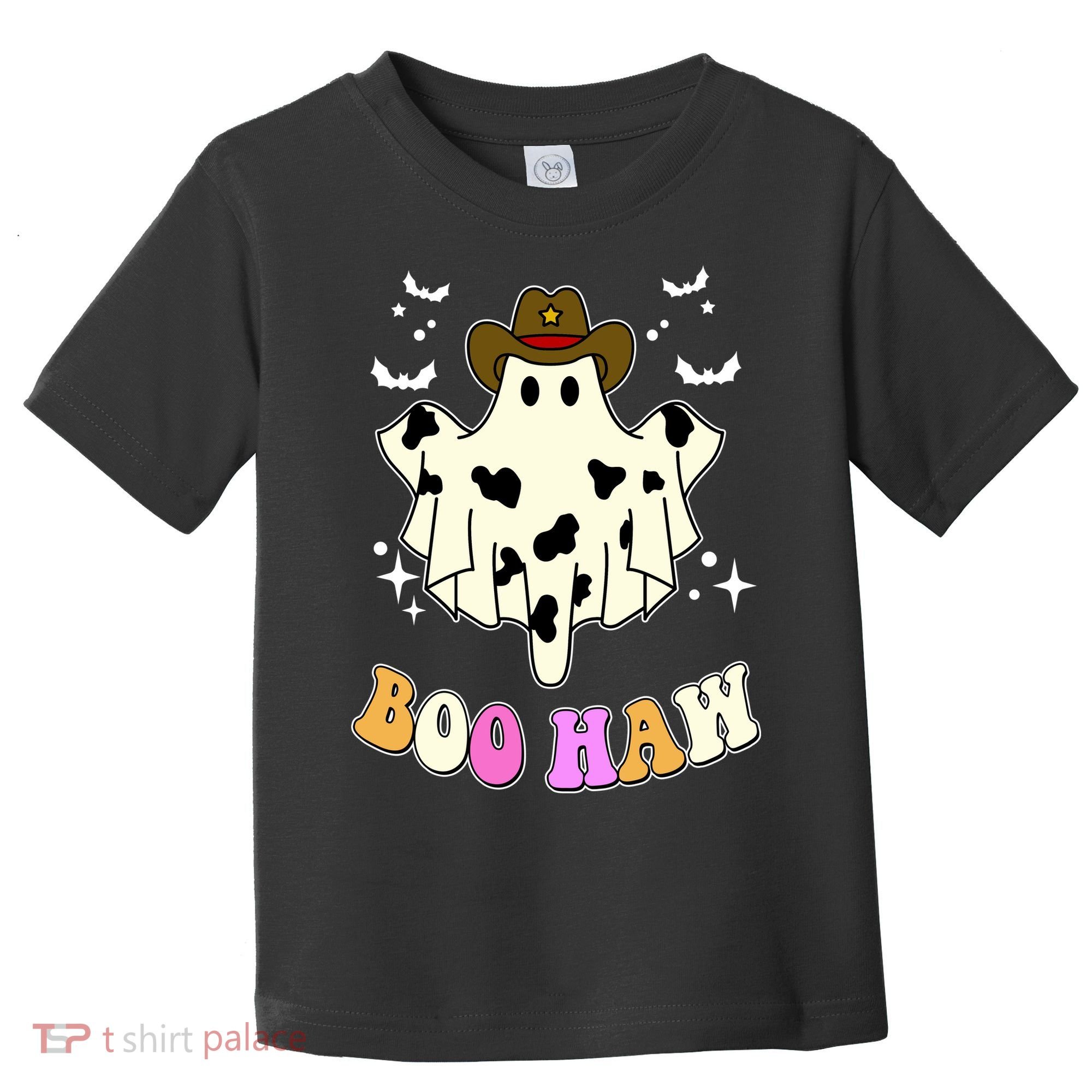 Boo Haw Retro Western Halloween Toddler T-Shirt