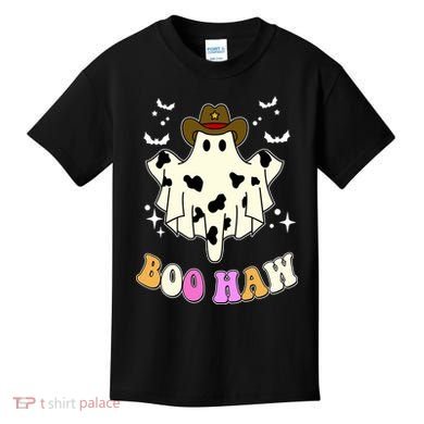 Boo Haw Retro Western Halloween Kids T-Shirt