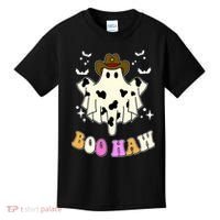 Boo Haw Retro Western Halloween Kids T-Shirt thumb 0