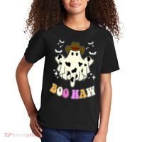 Boo Haw Retro Western Halloween Kids T-Shirt thumb 2