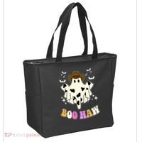 Boo Haw Retro Western Halloween Tote Bag thumb 2