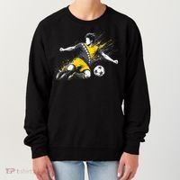 Bosnia Herzegovina Soccer Team Flag Women's Sweatshirt thumb 0