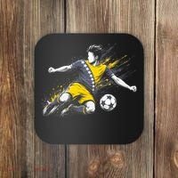 Bosnia Herzegovina Soccer Team Flag Coaster thumb 0