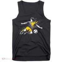 Bosnia Herzegovina Soccer Team Flag Tank Top thumb 0