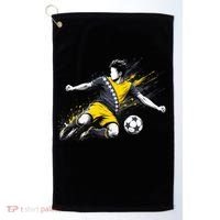 Bosnia Herzegovina Soccer Team Flag Golf Towel thumb 0