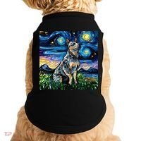 Blue Heeler Starry Night Australian Cattle Dog Art By Aja Cute Gift Doggie Tank thumb 0