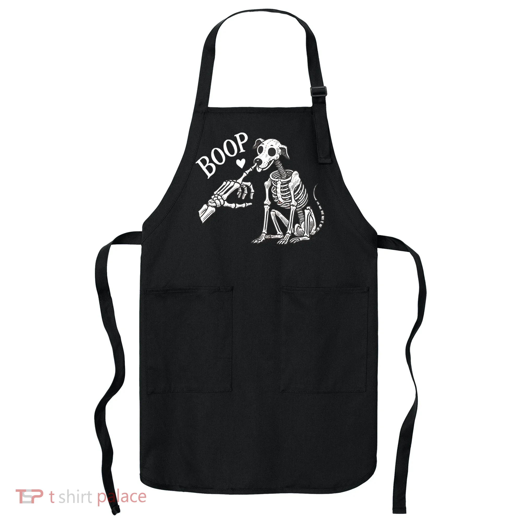 Boop Hand Skeleton And Dog Apron
