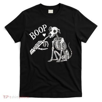 Boop Hand Skeleton And Dog T-Shirt