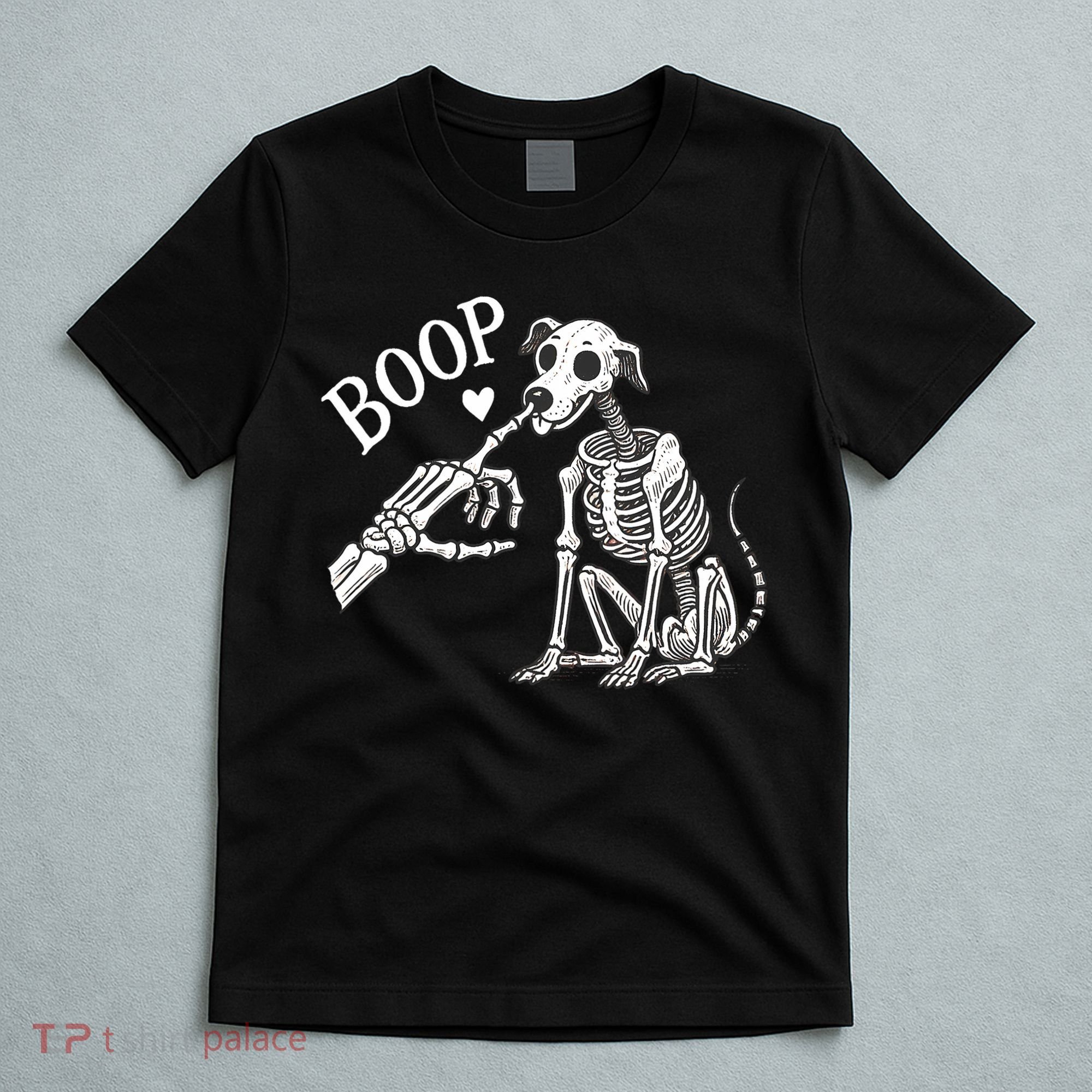 Boop Hand Skeleton And Dog T-Shirt