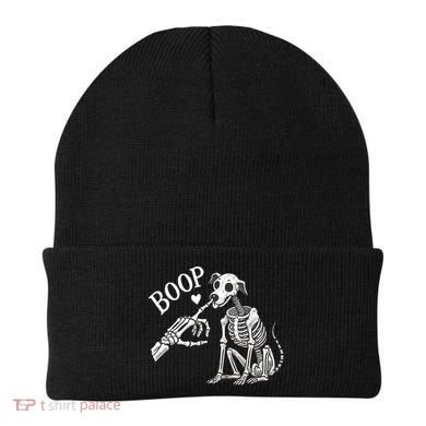 Boop Hand Skeleton And Dog Beanie