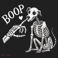 Boop Hand Skeleton And Dog Beanie thumb 2