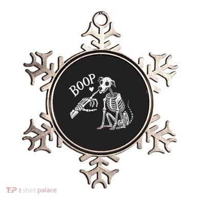 Boop Hand Skeleton And Dog Ornament