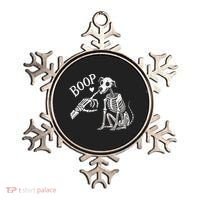 Boop Hand Skeleton And Dog Ornament thumb 0