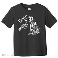 Boop Hand Skeleton And Dog Toddler T-Shirt thumb 0