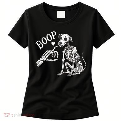 Boop Hand Skeleton And Dog Women's T-Shirt