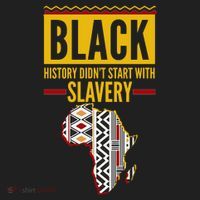 Black History DidnT Start With Slavery Africa Map Women's Sweatshirt thumb 2