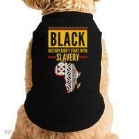 Black History DidnT Start With Slavery Africa Map Doggie Tank thumb 0