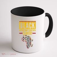 Black History DidnT Start With Slavery Africa Map Coffee Mug thumb 1
