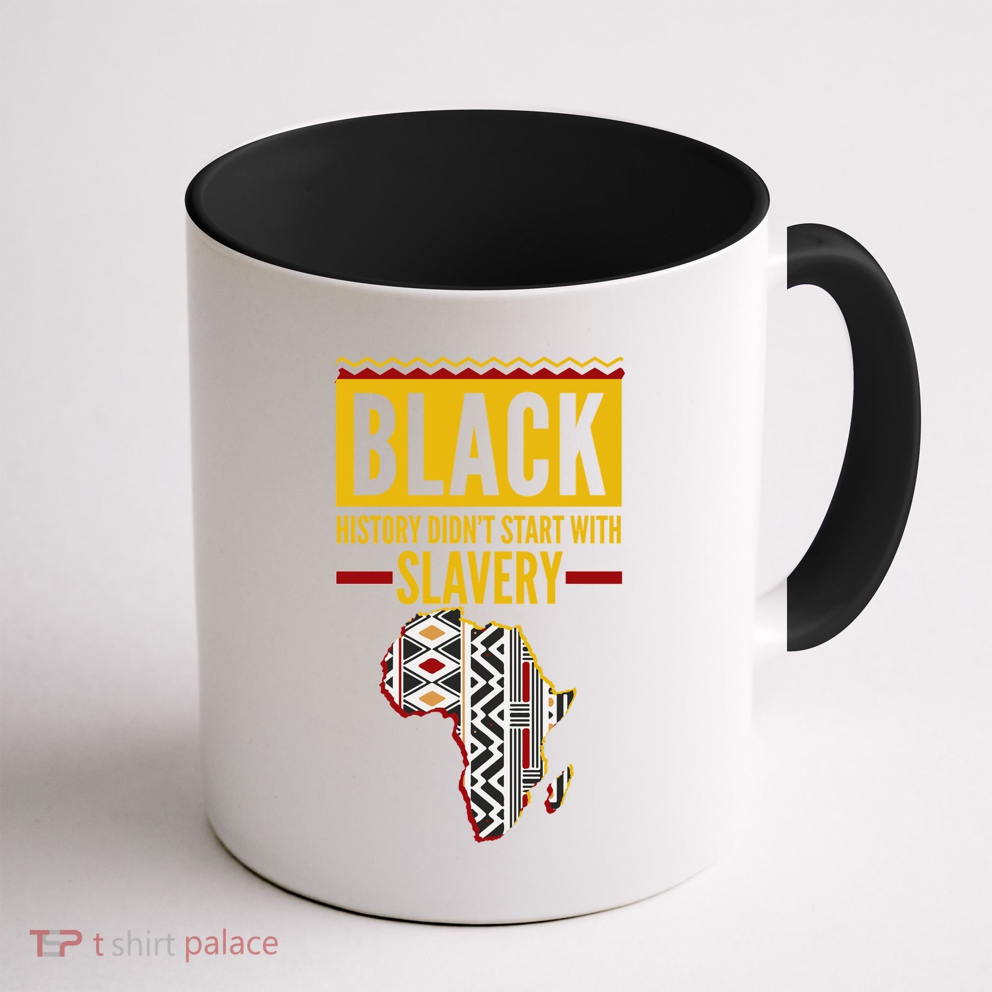 Black History DidnT Start With Slavery Africa Map Coffee Mug