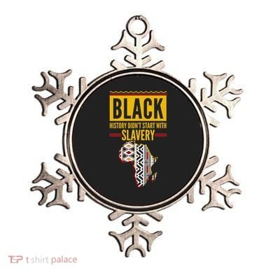 Black History DidnT Start With Slavery Africa Map Ornament