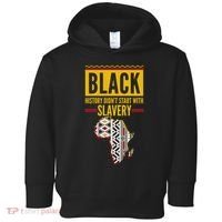 Black History DidnT Start With Slavery Africa Map Toddler Hoodie thumb 0