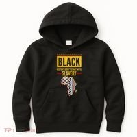 Black History DidnT Start With Slavery Africa Map Kids Hoodie thumb 0