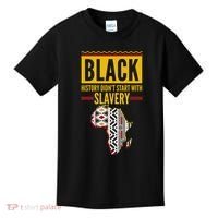 Black History DidnT Start With Slavery Africa Map Kids T-Shirt thumb 0