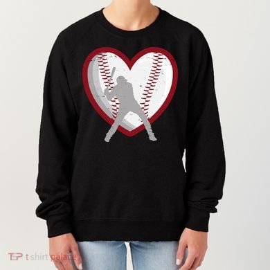 Baseball Heart Sport Lover Women's Sweatshirt