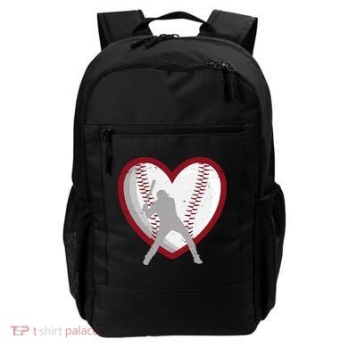 Baseball Heart Sport Lover Backpack