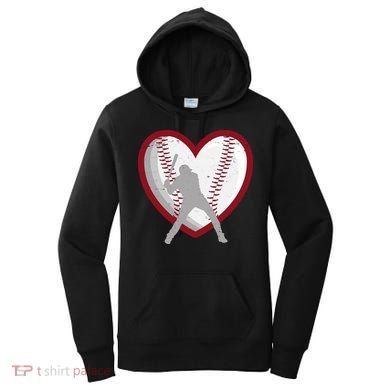 Baseball Heart Sport Lover Women's Hoodie