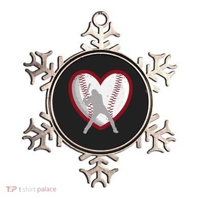 Baseball Heart Sport Lover Ornament