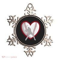 Baseball Heart Sport Lover Ornament thumb 0