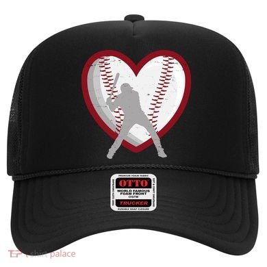Baseball Heart Sport Lover Hat