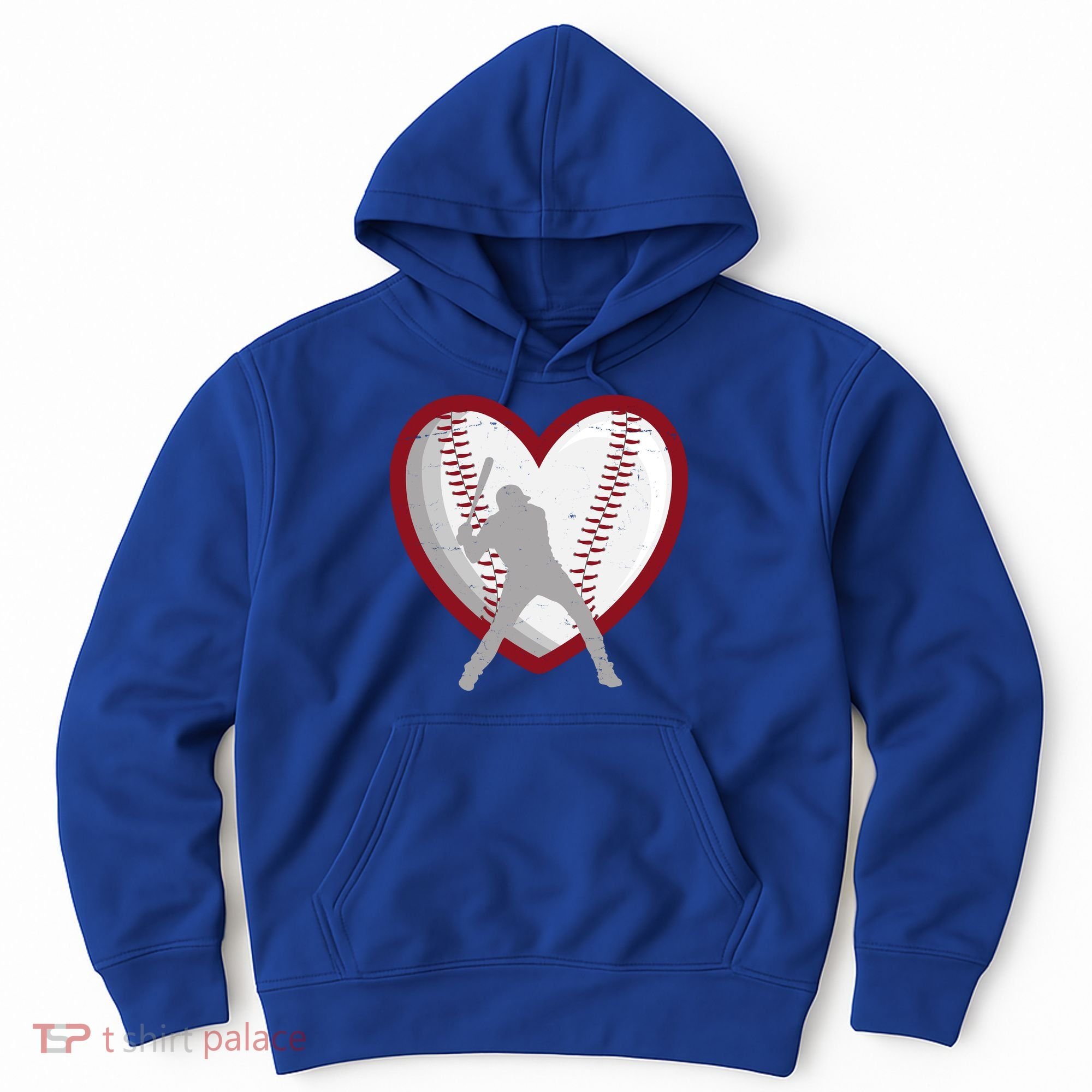 Baseball Heart Sport Lover Hoodie