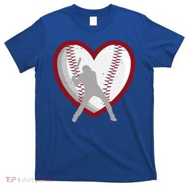 Baseball Heart Sport Lover T-Shirt