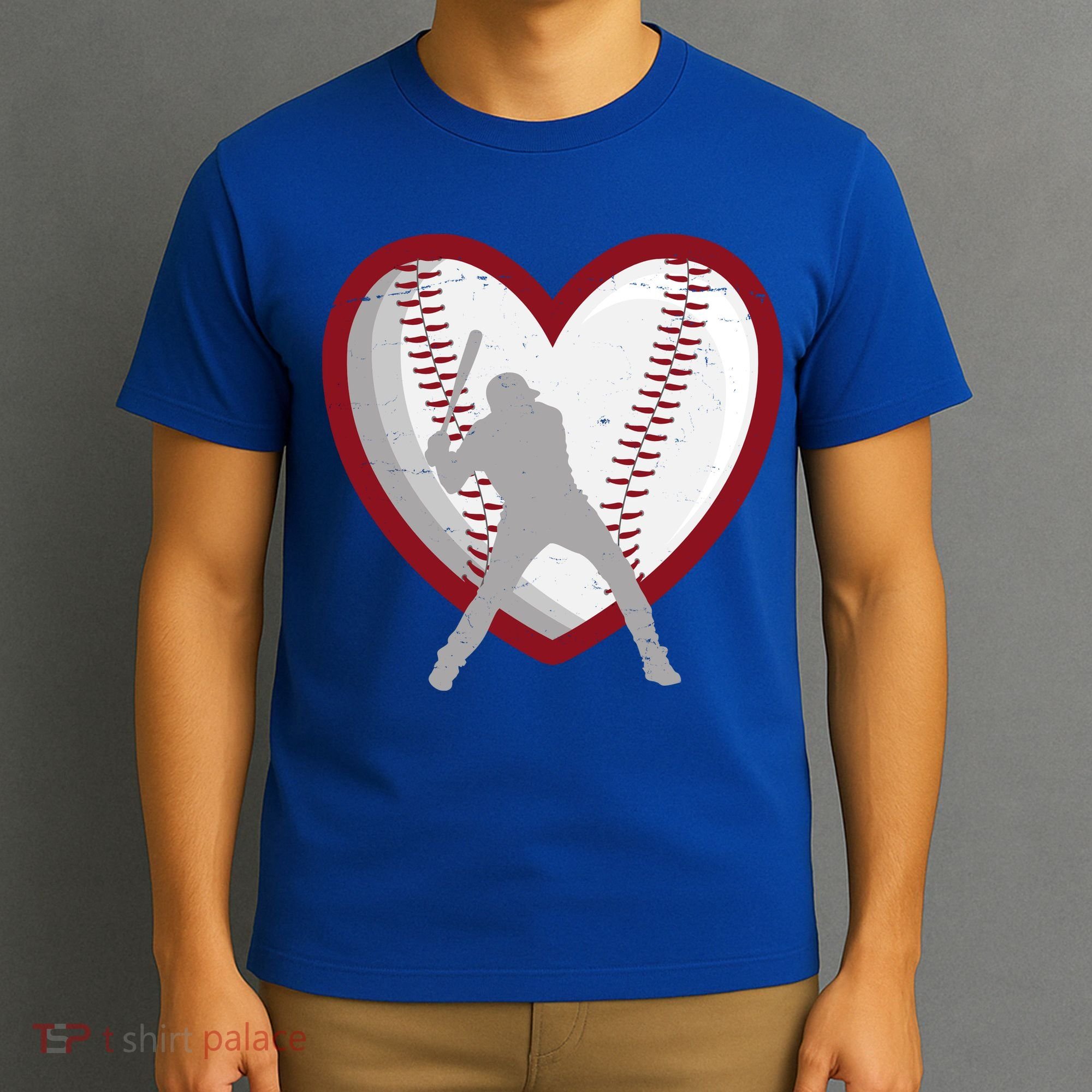 Baseball Heart Sport Lover T-Shirt