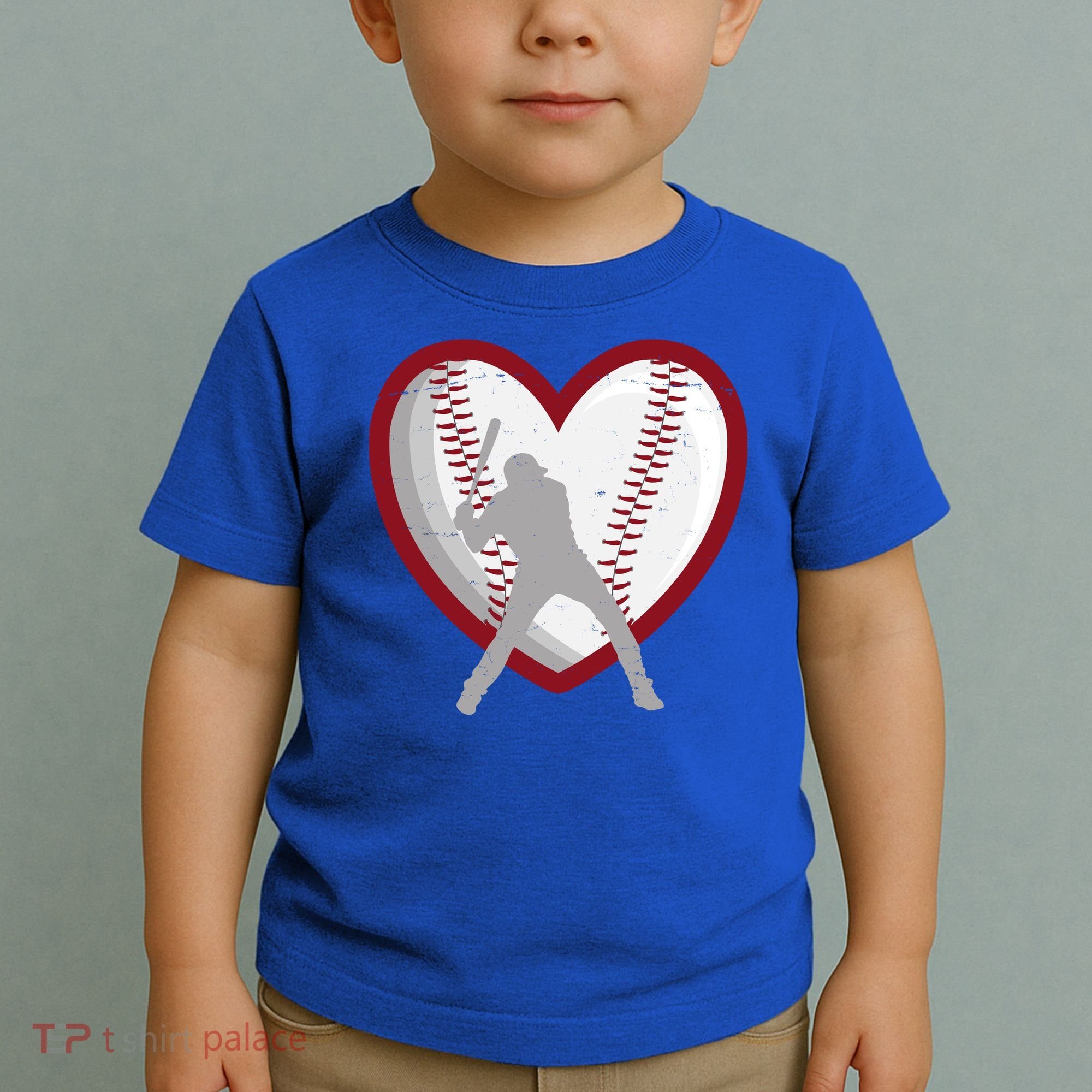 Baseball Heart Sport Lover Toddler T-Shirt