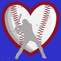 Baseball Heart Sport Lover Women's Long Sleeve Shirt thumb 2