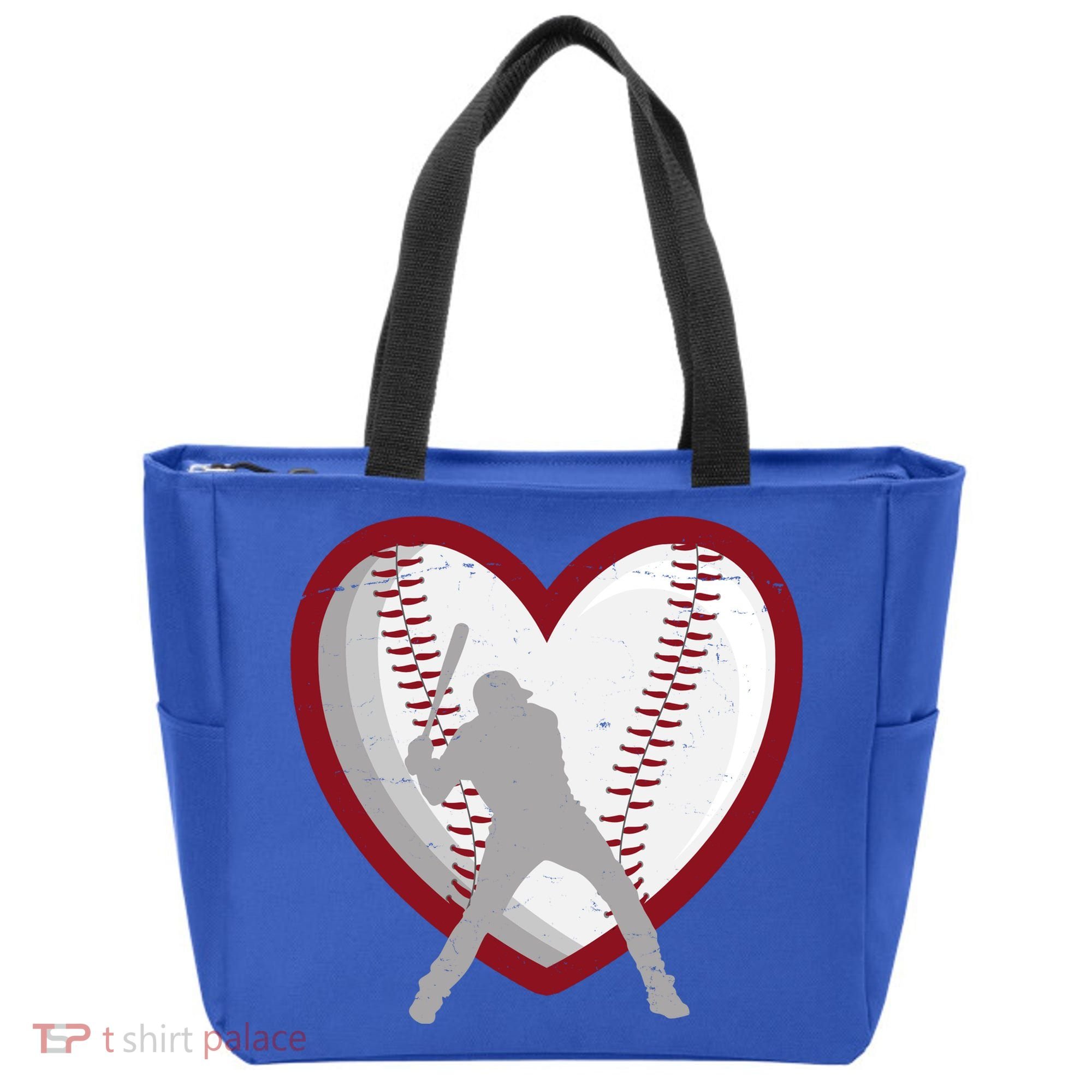 Baseball Heart Sport Lover Tote Bag