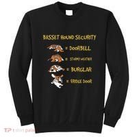 Basset Hound Security Gifts Funny Costume For Clothing Sweatshirt thumb 0