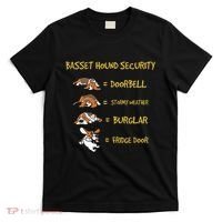 Basset Hound Security Gifts Funny Costume For Clothing T-Shirt thumb 0