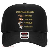 Basset Hound Security Gifts Funny Costume For Clothing Hat thumb 0