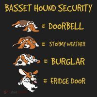 Basset Hound Security Gifts Funny Costume For Clothing Hat thumb 2