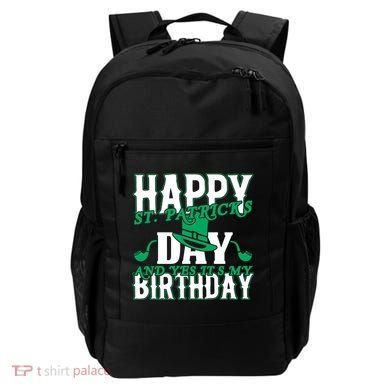 Birthday Happy St. Patricks Day Birthday Gift Design Backpack