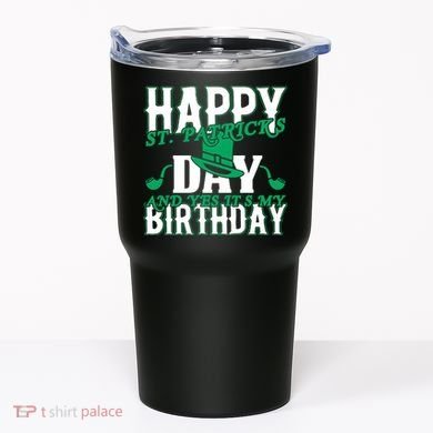 Birthday Happy St. Patricks Day Birthday Gift Design Tumbler